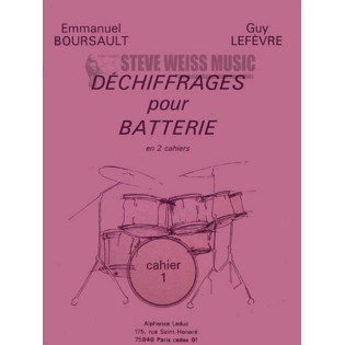 Boursault/Lefevre-Bk 1 Dechiffrages pour Batterie